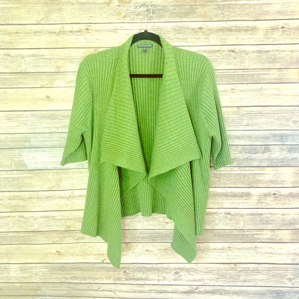 Eileen Fisher merino wool cardigan size large